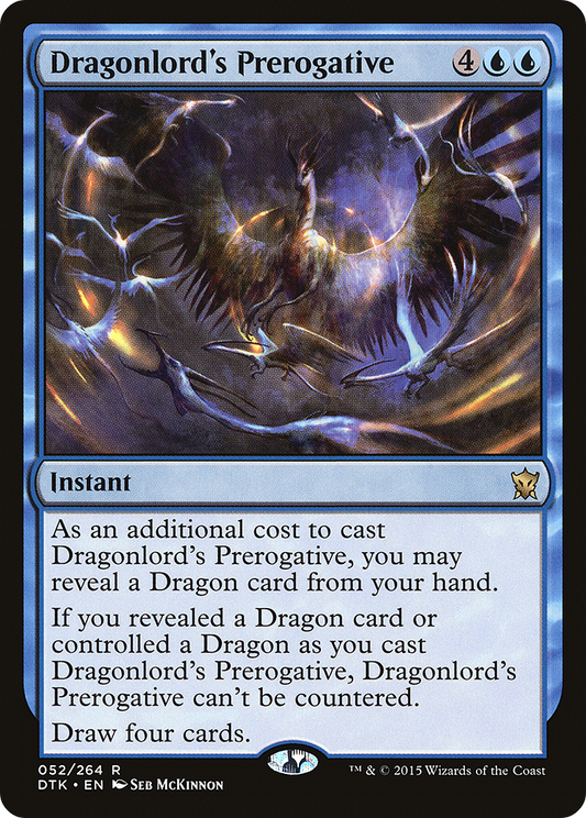 Dragonlord's Prerogative - Foil