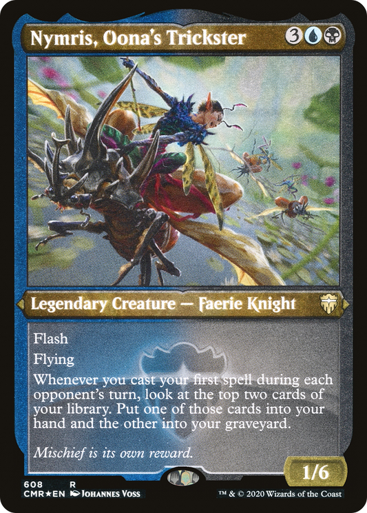 Nymris, Oona's Trickster - Foil Etched