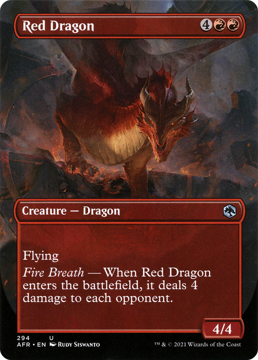Red Dragon (294) (Borderless)