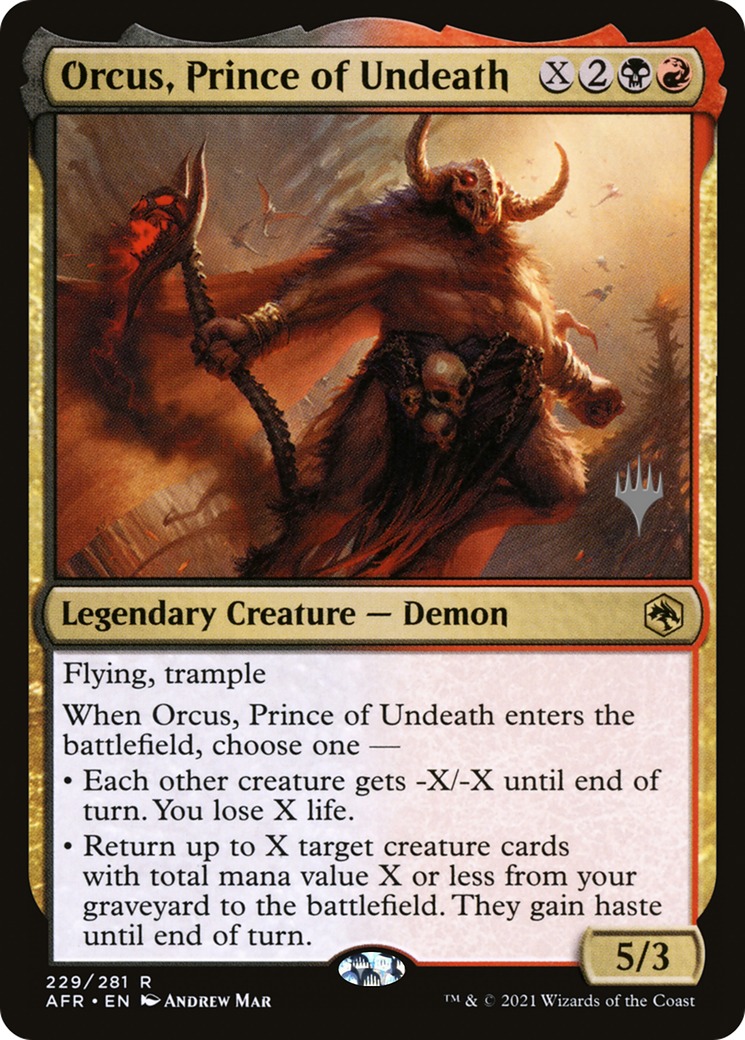 Orcus, Prince of Undeath (229) (Promo Pack)