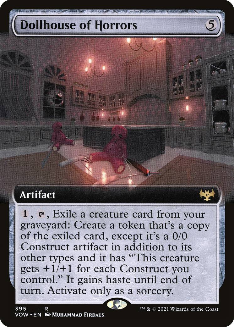 Dollhouse of Horrors (395) (Extended Art) - Foil