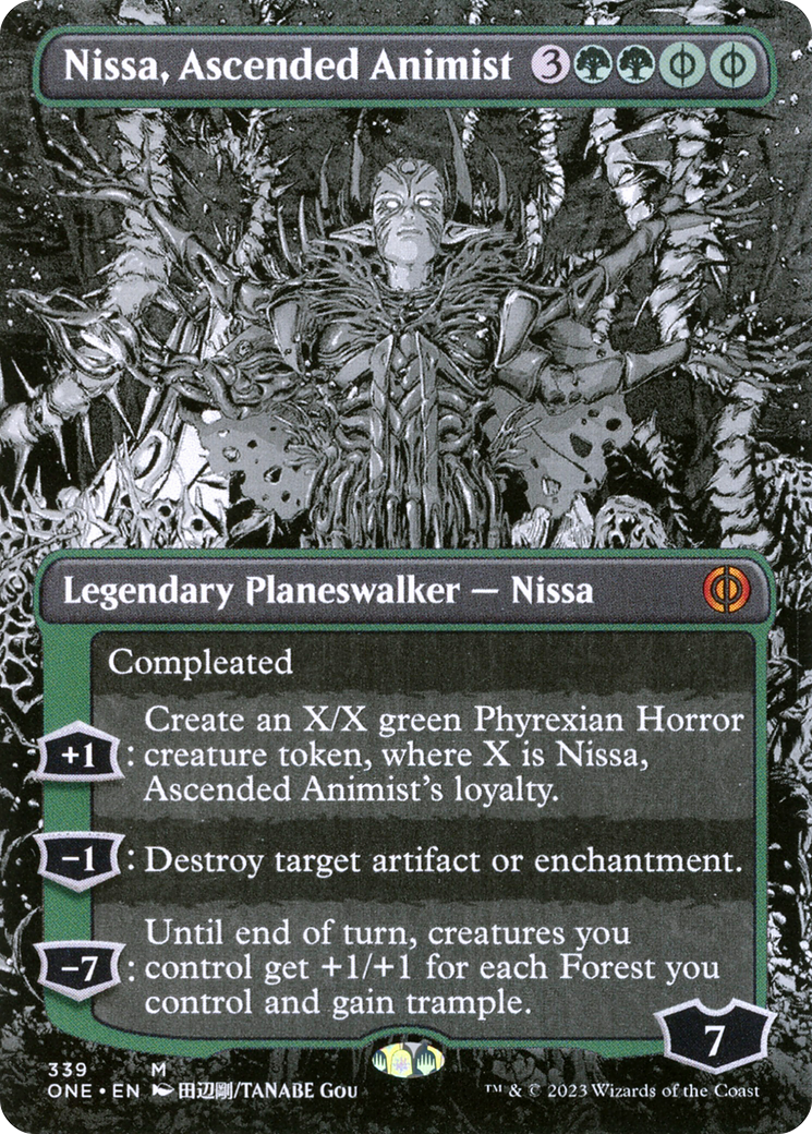 Nissa, Ascended Animist (339) (Borderless)