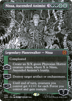 Nissa, Ascended Animist (339) (Borderless)