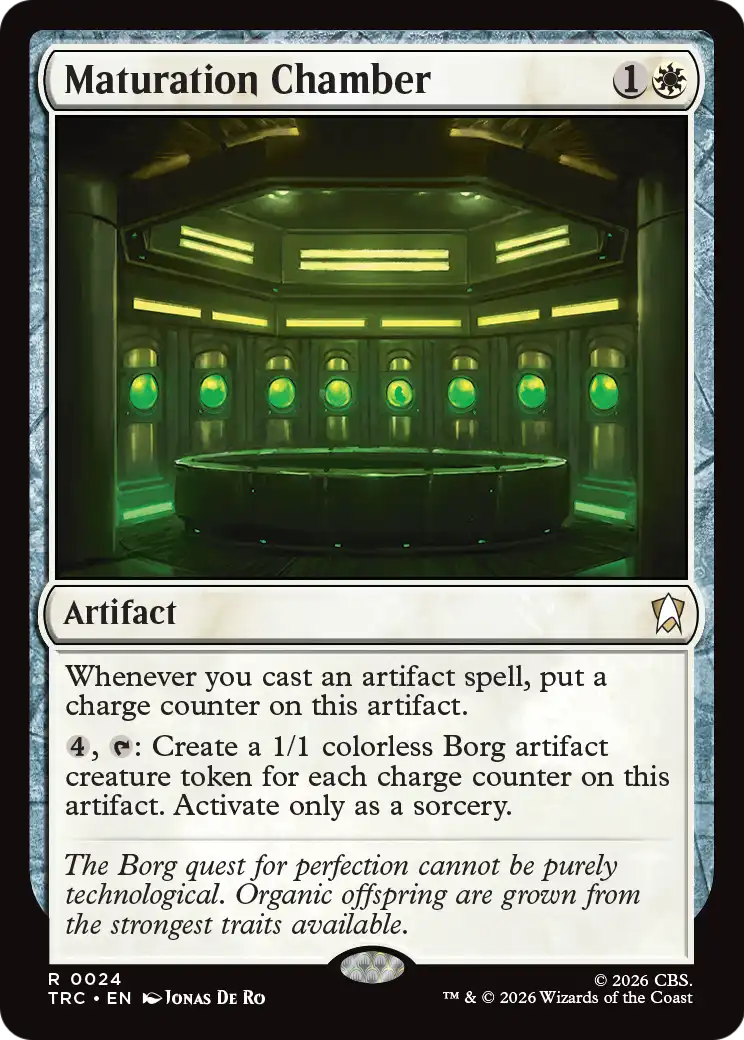 Maturation Chamber (TRC)