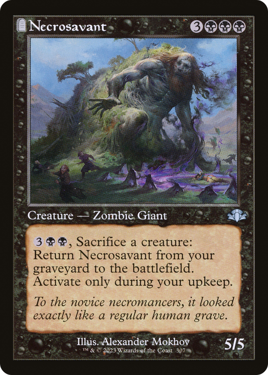 Necrosavant (307) (Retro Frame) - Foil