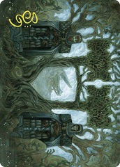 Court of Garenbrig (54/81) Art Card (AWOE) - Gold-Stamped Signature