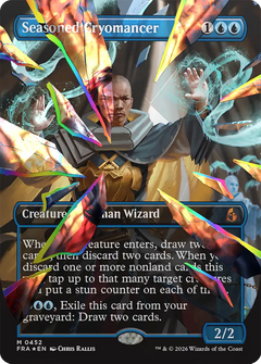 Seasoned Cryomancer (0452) (Borderless) (FRA) - Facet Foil