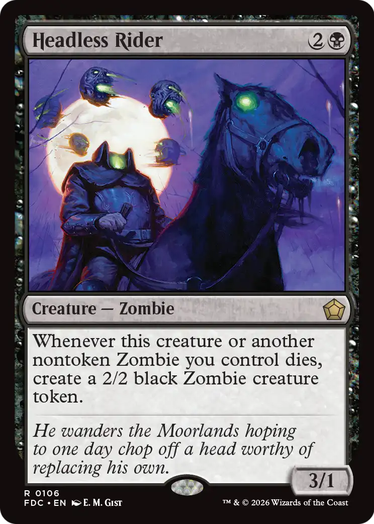 Headless Rider (FDC)