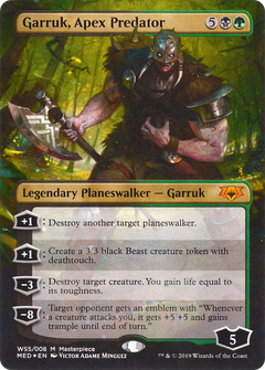 Garruk, Apex Predator (WS5) - Foil