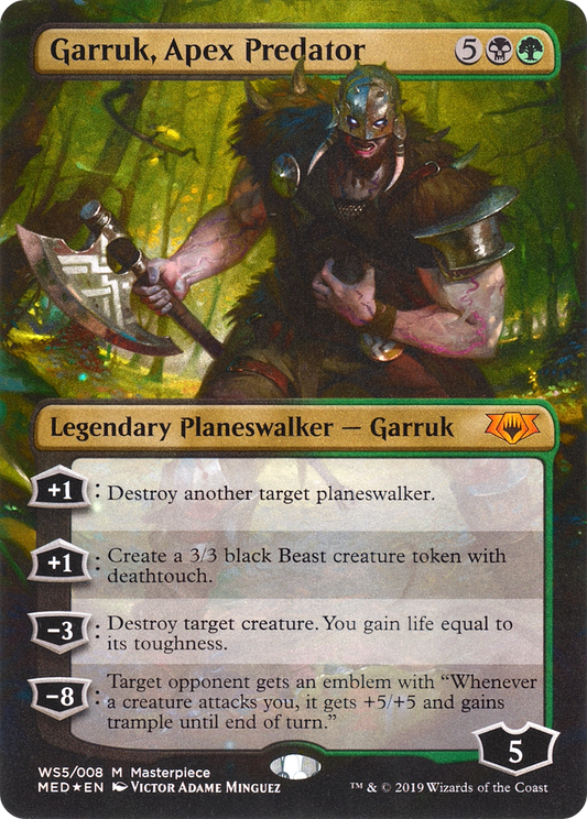 Garruk, Apex Predator (WS5) - Foil