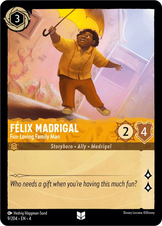 Felix Madrigal, Fun-Loving Family Man (0009) - Cold Foil