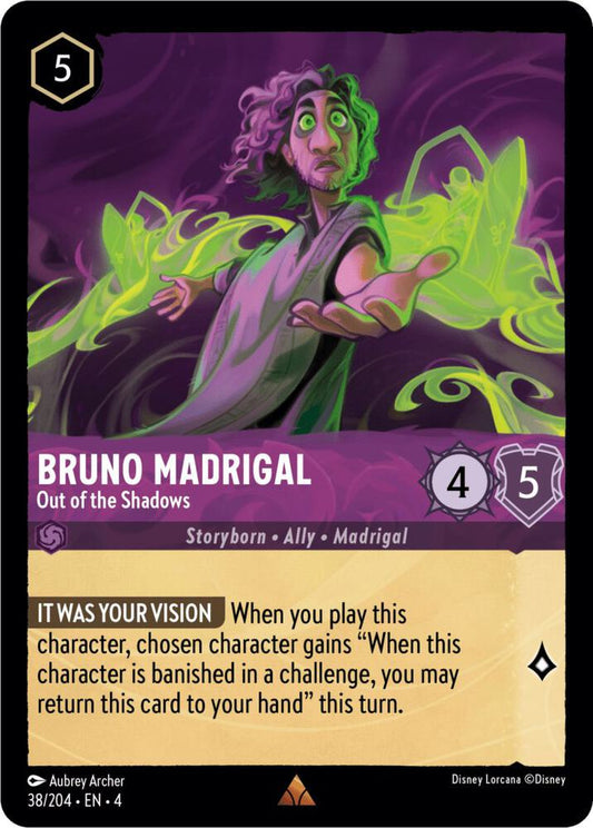 Bruno Madrigal, Out of the Shadows (0038) - Cold Foil
