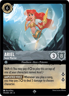 Ariel, Sonic Warrior (0175) - Cold Foil