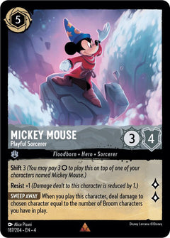 Mickey Mouse, Playful Sorcerer (0187)