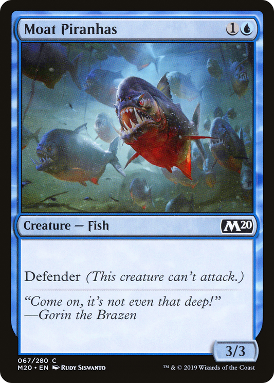 Moat Piranhas - Foil