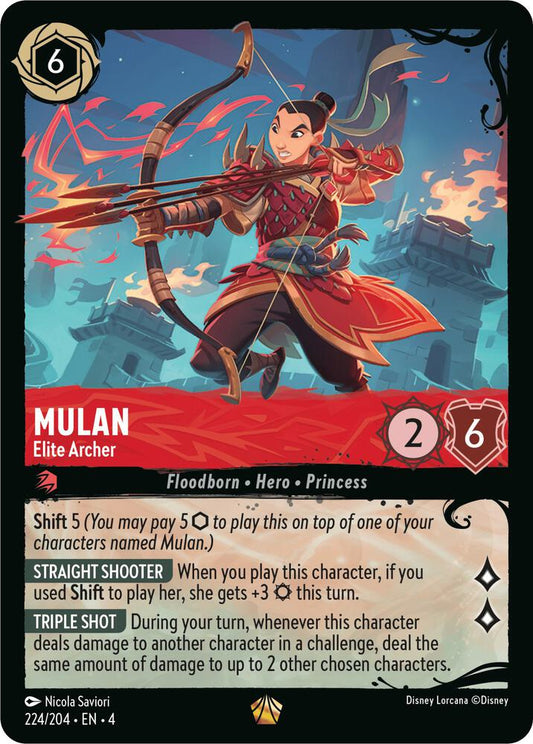 Mulan, Elite Archer (0224) - Cold Foil