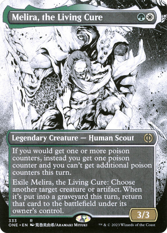 Melira, the Living Cure (333) (Borderless)