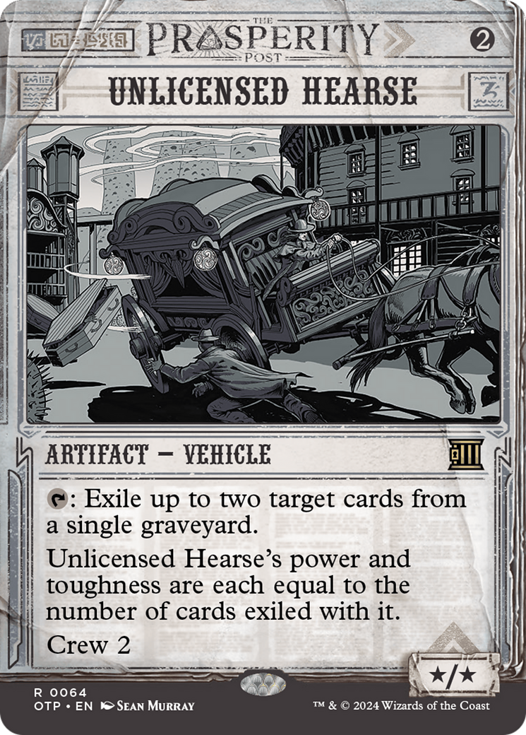 Unlicensed Hearse (0064) (Showcase)