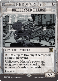 Unlicensed Hearse (0064) (Showcase)