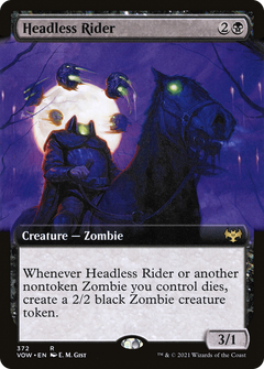 Headless Rider (372) (Extended Art) - Foil