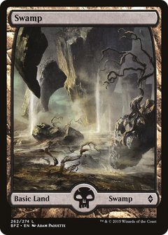 Swamp (262) (Full Art) - Foil