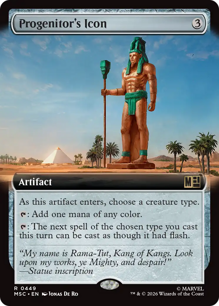 Progenitor's Icon (0449) (Extended Art) (MSC)