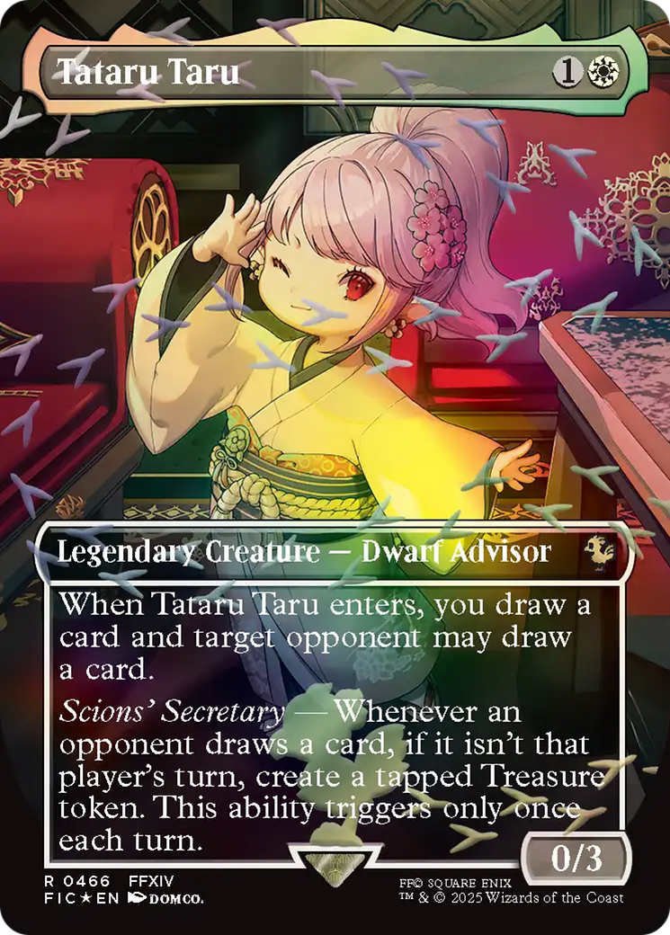 Tataru Taru (0466) (Borderless) - Chocobo Track Foil fic