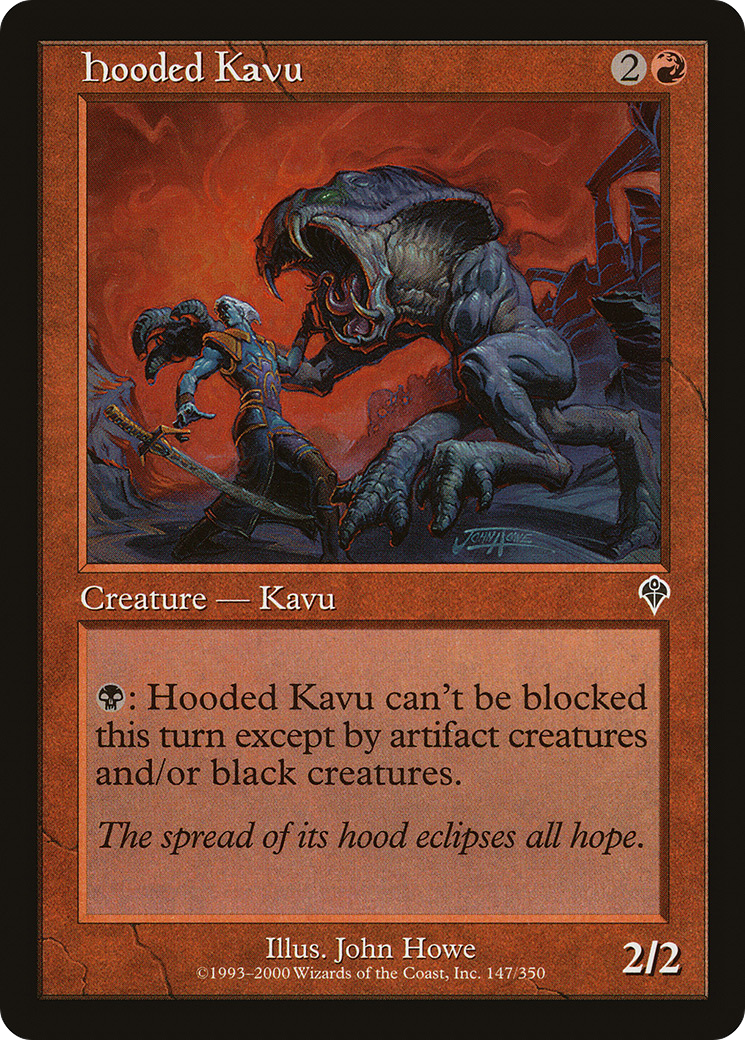 Hooded Kavu - Foil