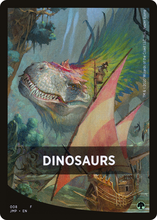 Dinosaurs Theme Card