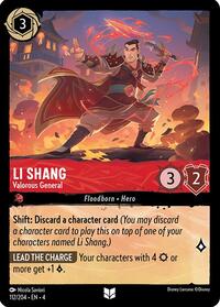 Li Shang, Valorous General (0112) - Cold Foil