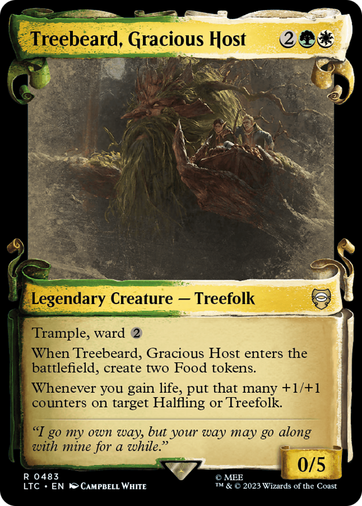 Treebeard, Gracious Host (0483) (Showcase)