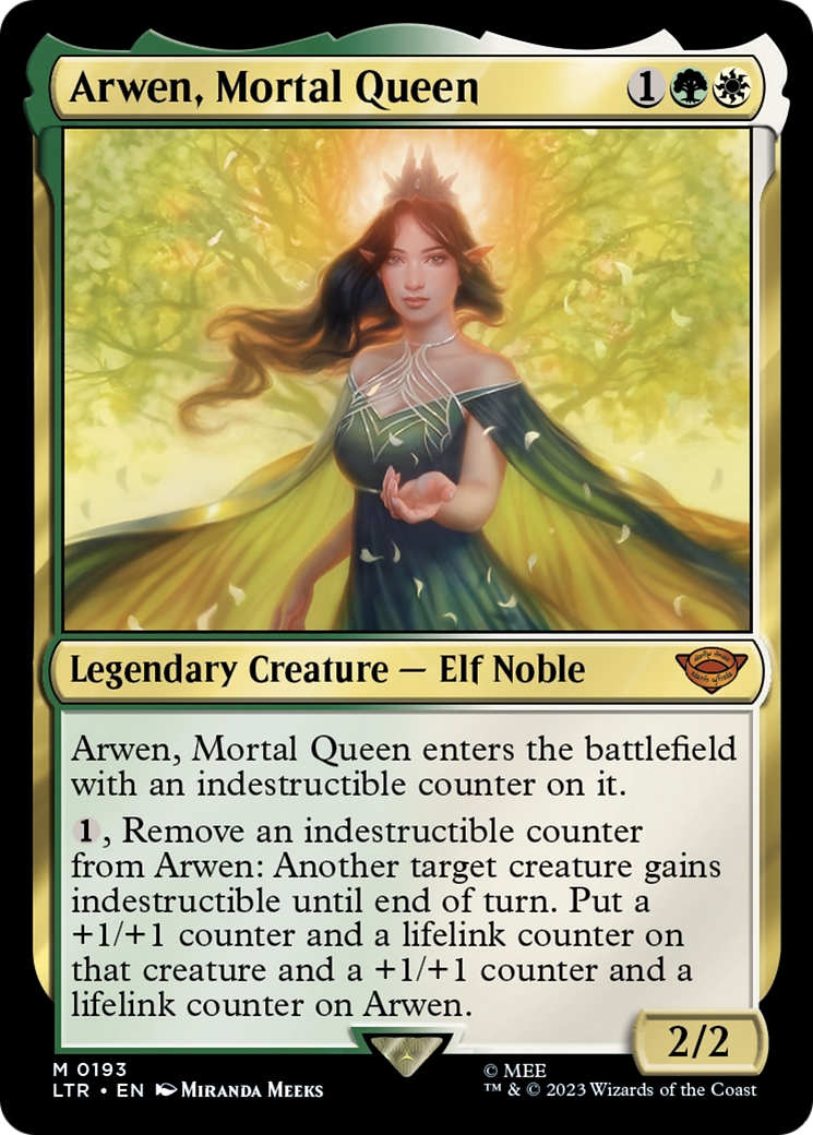 Arwen, Mortal Queen - Foil