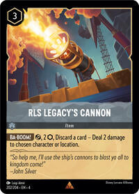 RLS Legacy's Cannon (0202)