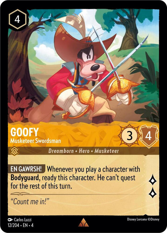 Goofy, Musketeer Swordsman (0012)