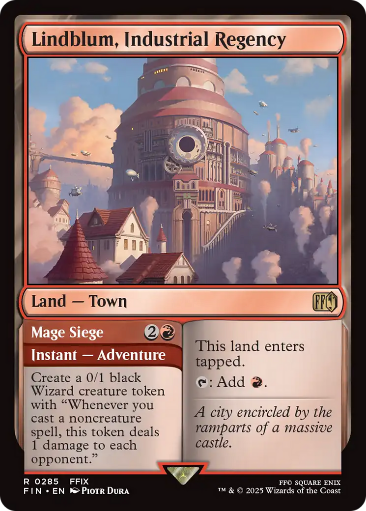 Lindblum, Industrial Regency // Mage Siege - Foil