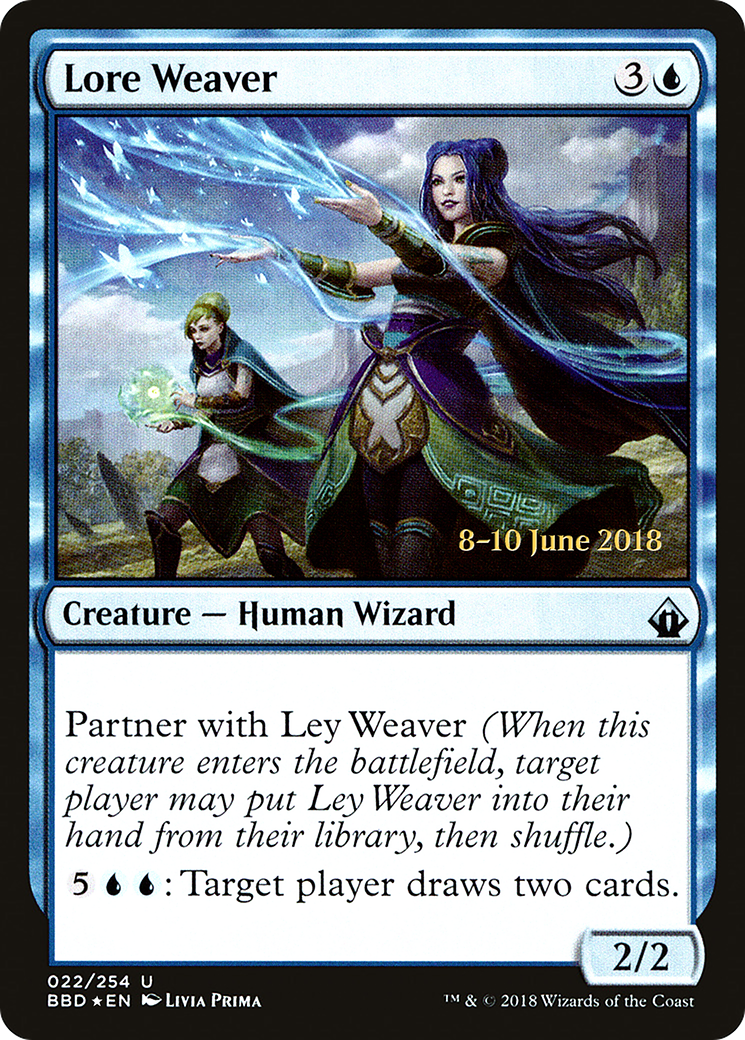 Lore Weaver (022) (Date Stamped) - Foil
