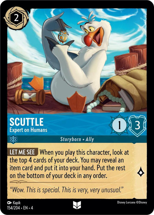 Scuttle, Expert on Humans (0154) - Cold Foil