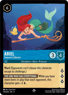 Ariel, Treasure Collector (0139) - Cold Foil