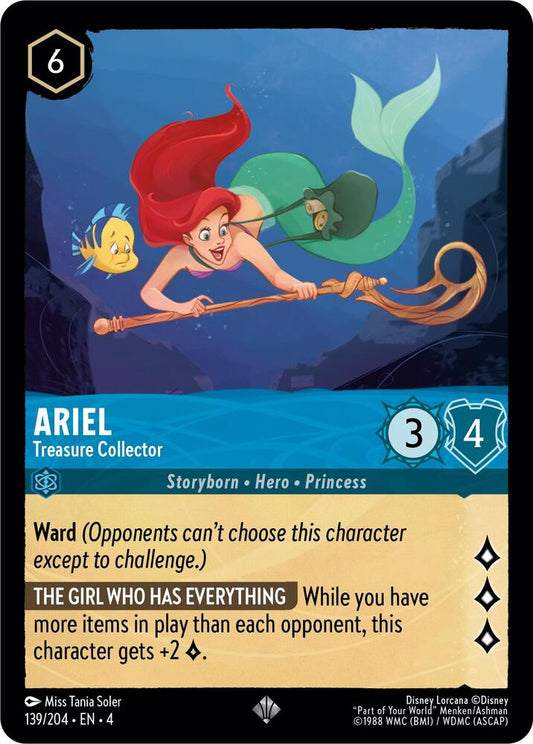 Ariel, Treasure Collector (0139)