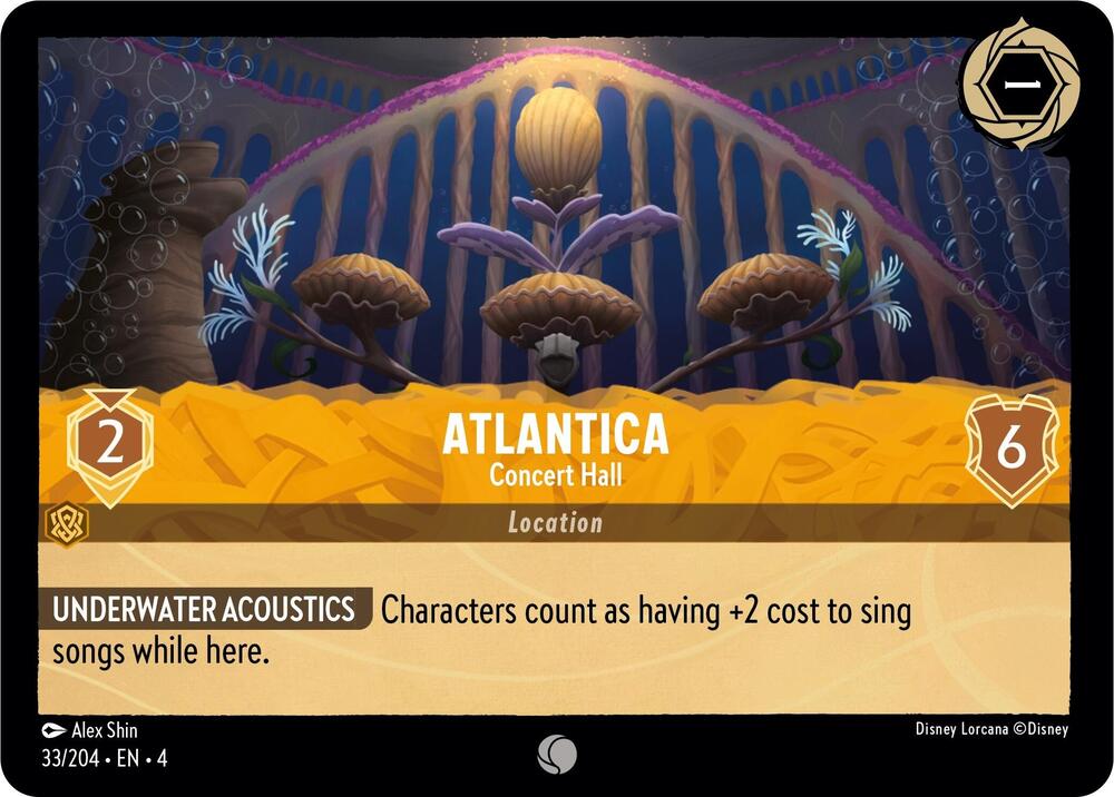 Atlantica, Concert Hall (0033) - Cold Foil