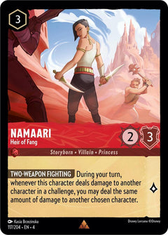 Namaari, Heir of Fang (0117) - Cold Foil