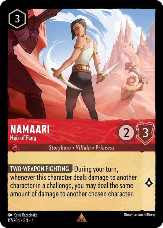 Namaari, Heir of Fang (0117) - Cold Foil