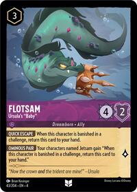Flotsam, Ursula's "Baby" (0043) - Cold Foil
