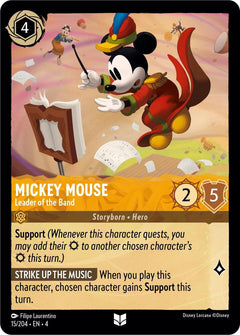 Mickey Mouse, Leader of the Band (0015) - Cold Foil