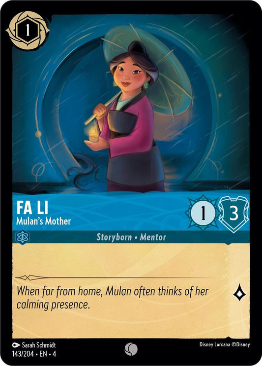 Fa Li, Mulan's Mother (0143)