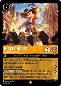 Mickey Mouse, Musketeer Captain (0016)