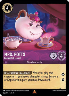 Mrs. Potts, Enchanted Teapot (0052)