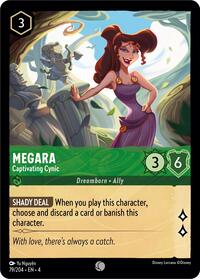 Megara, Captivating Cynic (0079) - Cold Foil