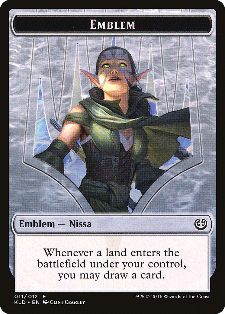 Nissa, Vital Force Emblem (011)