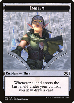 Nissa, Vital Force Emblem (011)